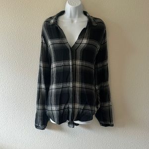 Cloth and stone long sleeve blouse